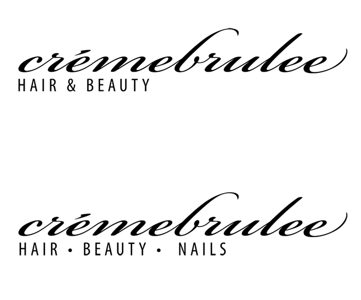 Logo Design by Hot Rod for Cremebrulee Hair & Beauty | Design #4133113
