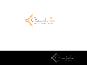 Logo-Design von PointGrfx für Cremebrulee Hair & Beauty | Design: #4115209