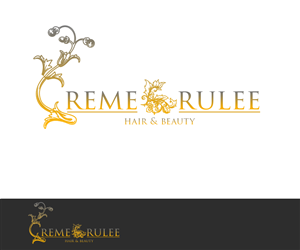 Logo Design by Rimar for Cremebrulee Hair & Beauty | Design: #4082417