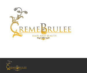 Logo Design by Rimar for Cremebrulee Hair & Beauty | Design: #4084691