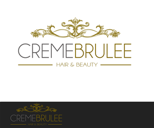 Logo Design by Rimar for Cremebrulee Hair & Beauty | Design: #4090374