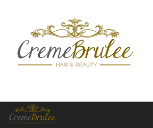 Logo Design by Rimar for Cremebrulee Hair & Beauty | Design: #4111903