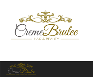 Logo Design by Rimar for Cremebrulee Hair & Beauty | Design: #4111924