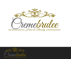 Logo Design by Rimar for Cremebrulee Hair & Beauty | Design: #4114938
