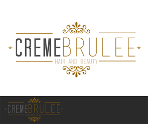 Logo Design by Rimar for Cremebrulee Hair & Beauty | Design: #4139830