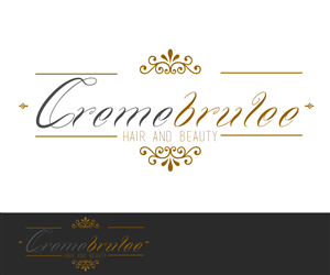 Logo-Design von Rimar für Cremebrulee Hair & Beauty | Design: #4142298