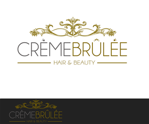 Logo-Design von Rimar für Cremebrulee Hair & Beauty | Design: #4150472