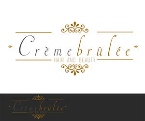 Logo-Design von Rimar für Cremebrulee Hair & Beauty | Design: #4154255