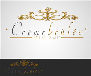Logo-Design von Rimar für Cremebrulee Hair & Beauty | Design: #4154303