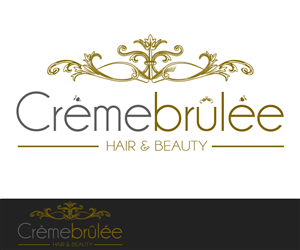 Logo-Design von Rimar für Cremebrulee Hair & Beauty | Design: #4168829