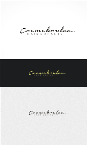 Logo-Design von gray mind für Cremebrulee Hair & Beauty | Design: #4081731