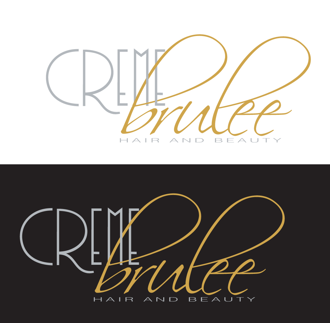 Logo Design by ZinTech for Cremebrulee Hair & Beauty | Design #4082368