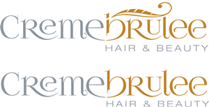 Logo-Design von ZinTech für Cremebrulee Hair & Beauty | Design: #4108297