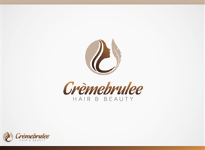 Logo-Design von Blind für Cremebrulee Hair & Beauty | Design: #4105019
