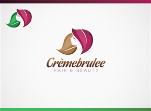 Logo-Design von Blind für Cremebrulee Hair & Beauty | Design: #4136856