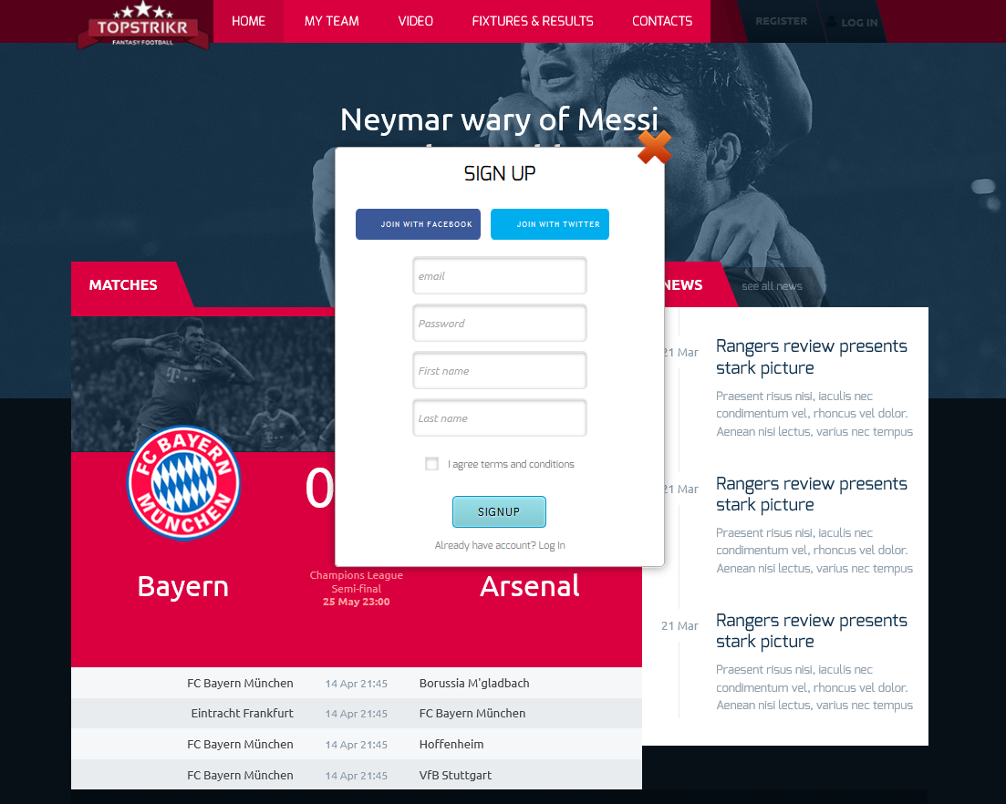 Web Design by tarek_cs for this project | Design #4120649