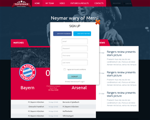 Web Design by tarek_cs for this project | Design: #4120649