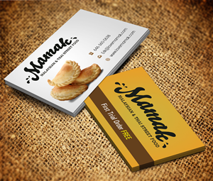 Curry Puff Factory Business card | Business Card Design by Owaisias
