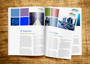 Information Systems Internal Communication Brochure | Brochure Design by Rohan Alexander