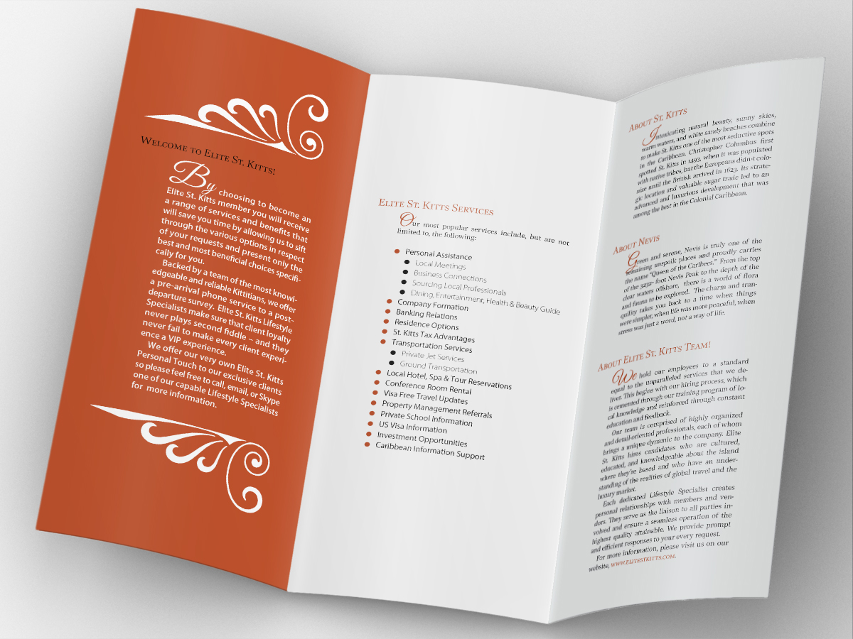 Brochure Design by Bogi for SimonePasmore | Design #1159509