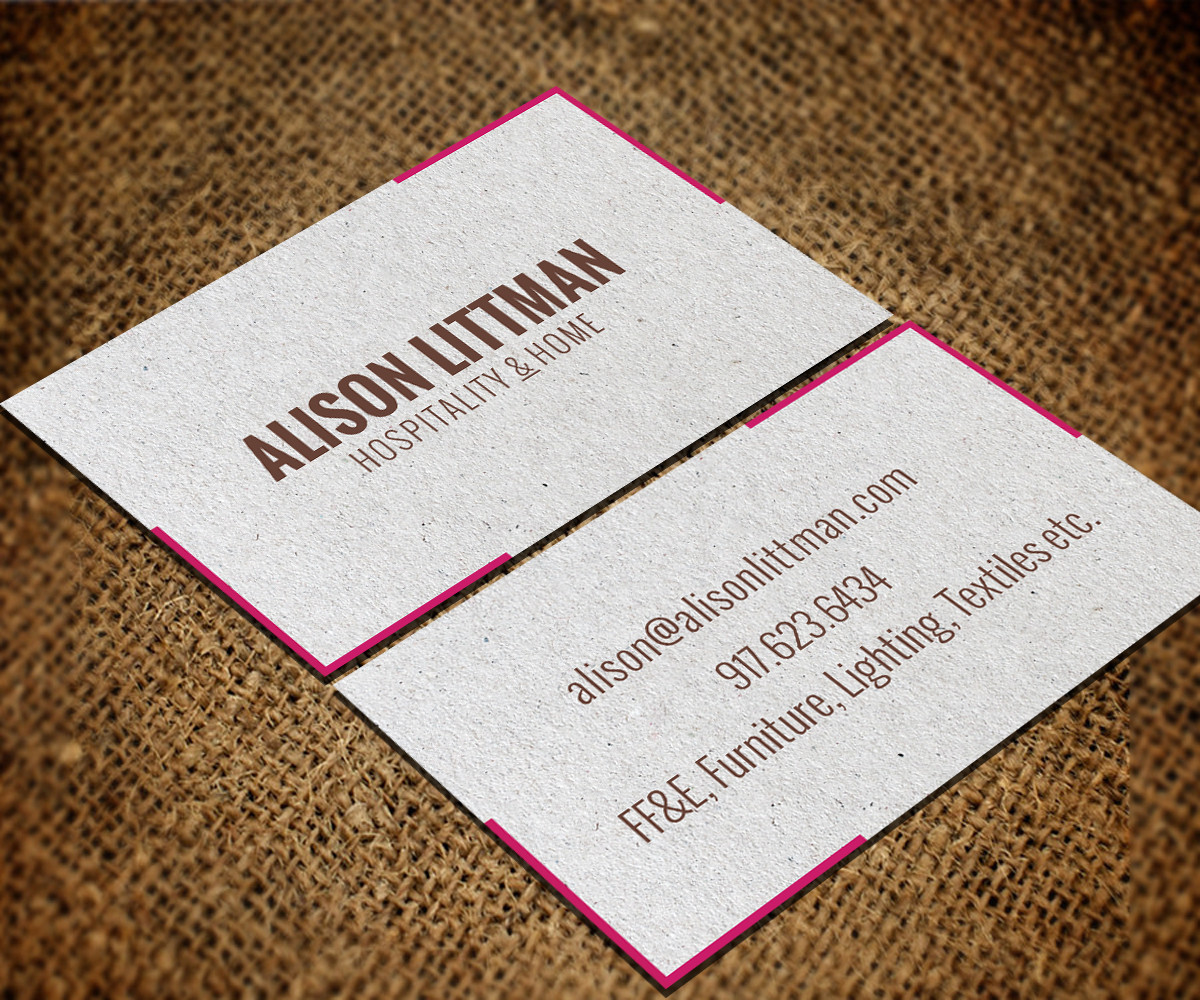 Business Card Design by Sarah Haroon for this project | Design #4086508