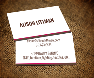Diseño de Tarjeta de Presentación por Sarah Haroon para este proyecto | Diseño: #4086845