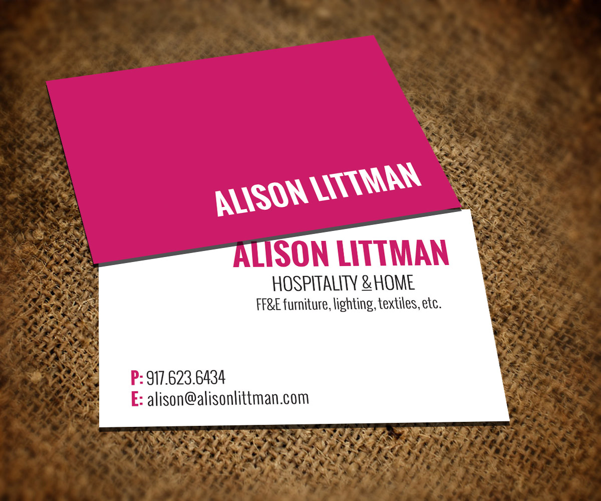 Business Card Design by Sarah Haroon for this project | Design #4093967
