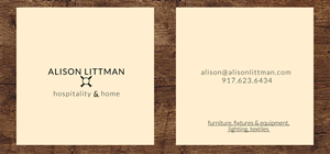 Business Card Design by Venus L. Penaflor for this project | Design #4121980