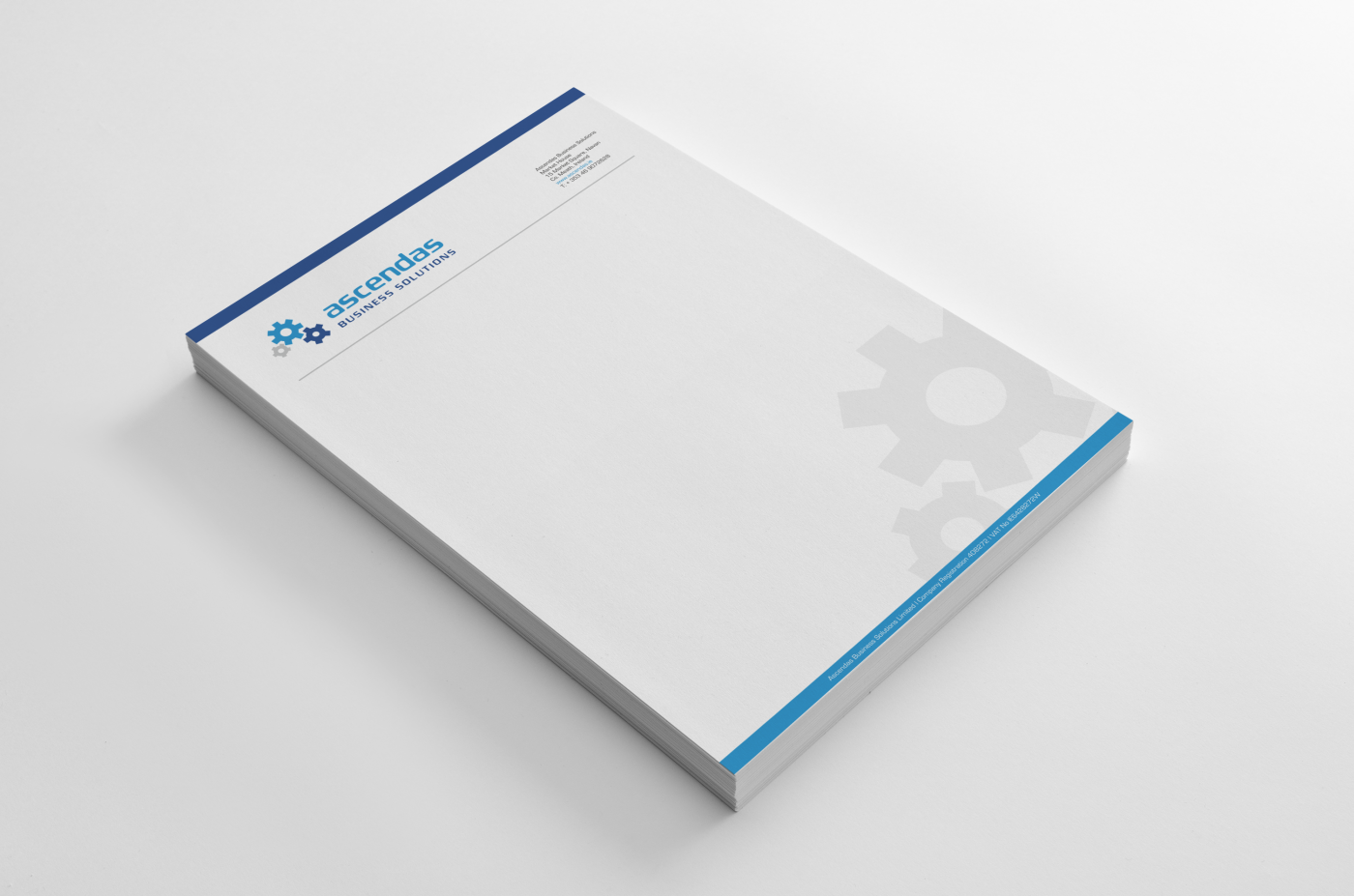 Letterhead Design by HYPdesign for Ascendas | Design #1177234