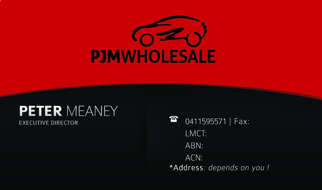Business Card Design by pravee for PJM Wholesale | Design #1164902