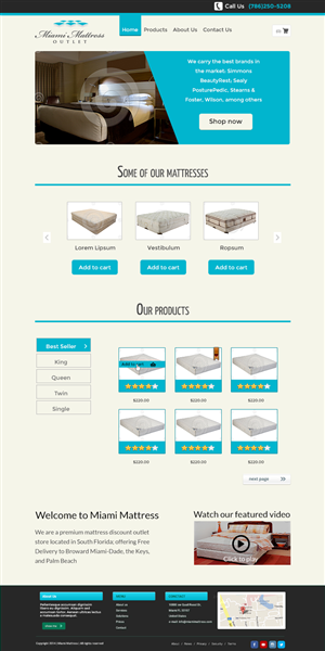 Web Design by CoolDesignz for this project | Design: #4104485