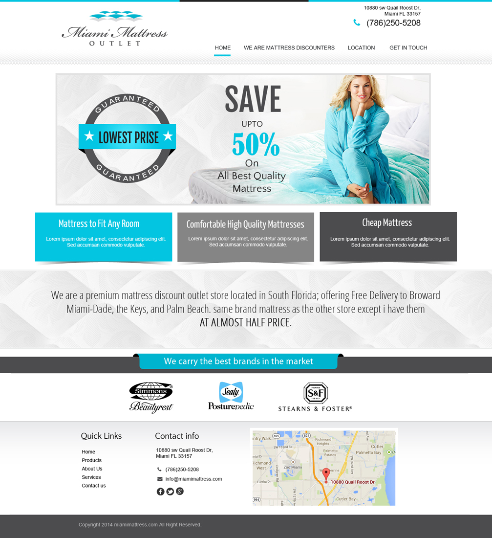 Web Design by Chikki for this project | Design #4112826