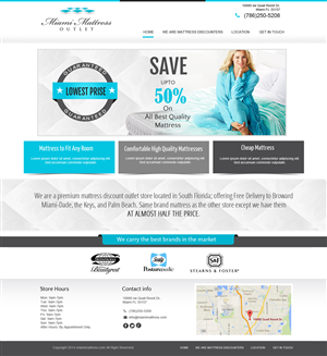 Web Design by Chikki for this project | Design #4112876