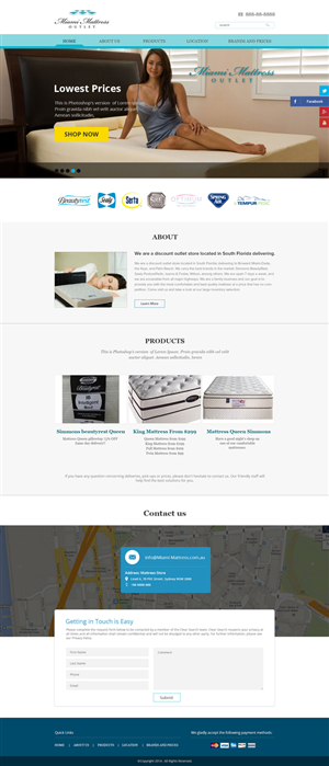 Web Design by the-lion-king for this project | Design: #4106482