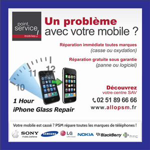 Visual for a Mobile Repair Shop Window | Advertisement Design by Sbss