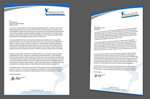 Letterhead Design by kousik for this project | Design: #4086300