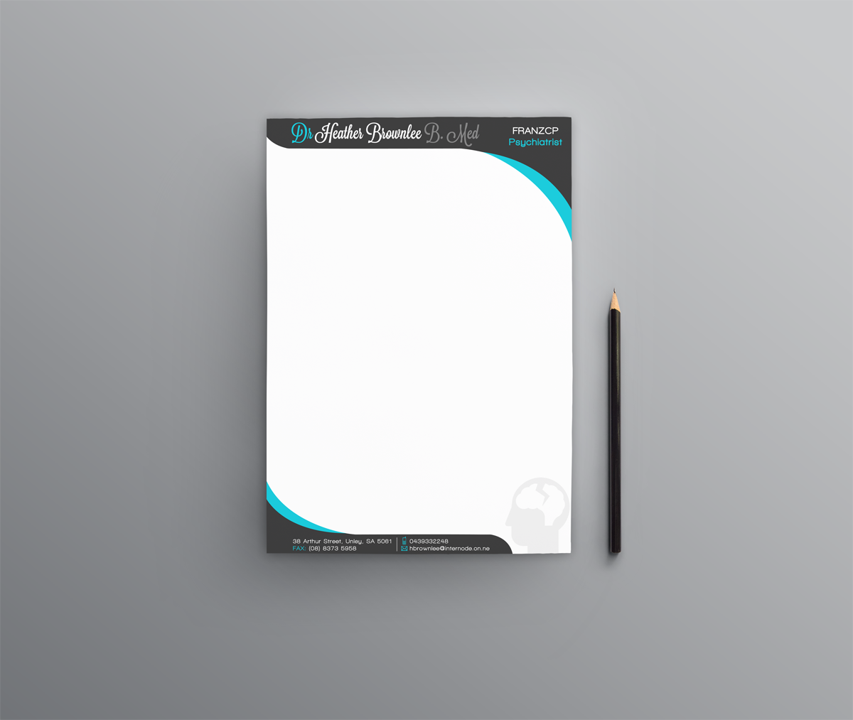 Letterhead Design by Raquel Segal for this project | Design #4137150