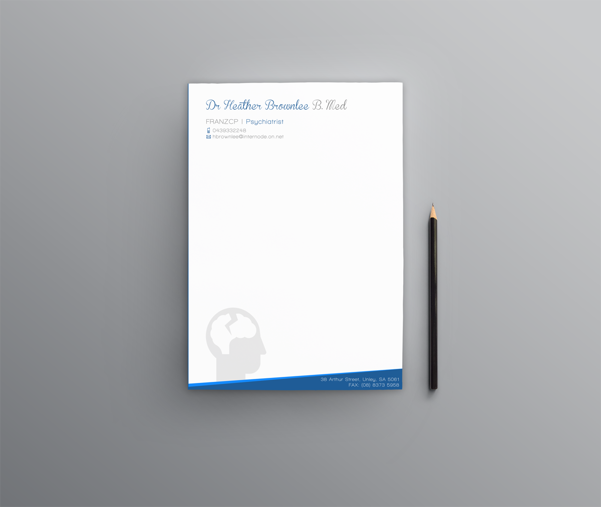 Letterhead Design by Raquel Segal for this project | Design #4152081