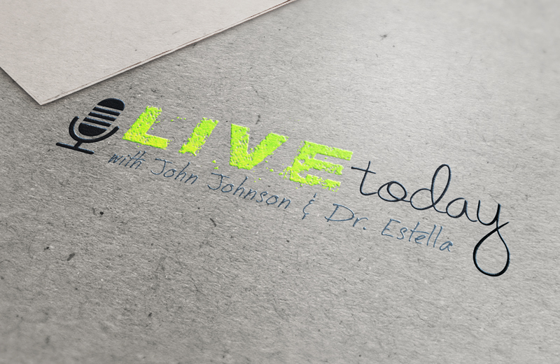 Graphic Design by Evgenia Lola for LIVE Today Radio with John Johnson | Design #4085157