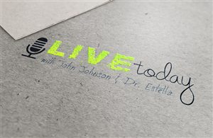 Graphic Design by Evgenia Lola for LIVE Today Radio with John Johnson | Design: #4085157