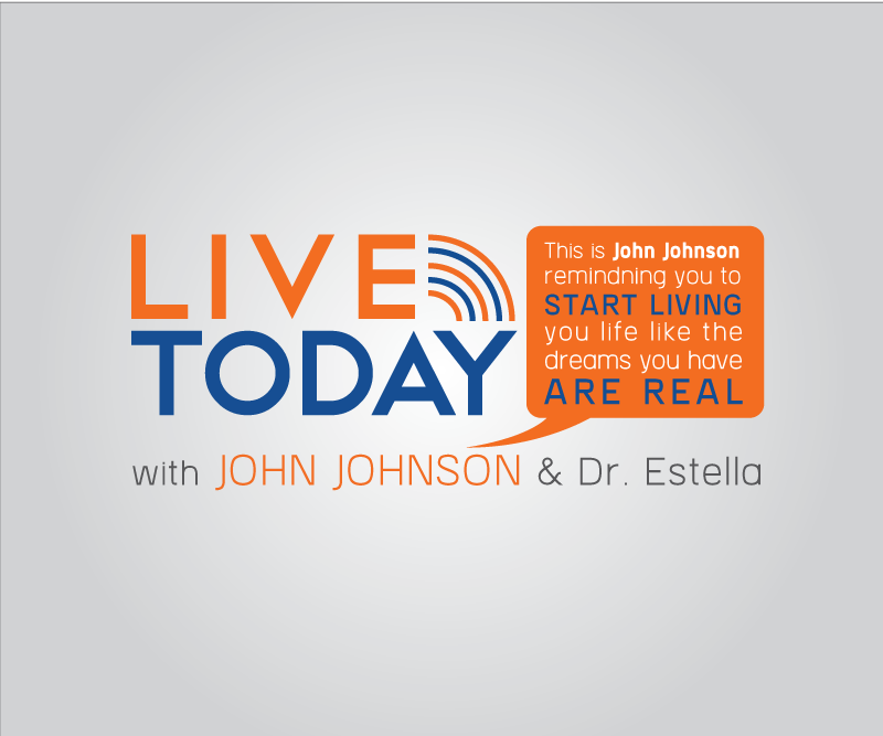 Graphic Design by Evgenia Lola for LIVE Today Radio with John Johnson | Design #4090352