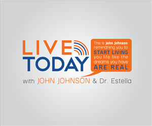 Graphic Design by Evgenia Lola for LIVE Today Radio with John Johnson | Design: #4090352