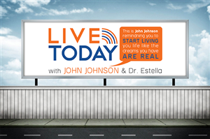 Graphic Design by Evgenia Lola for LIVE Today Radio with John Johnson | Design: #4090368