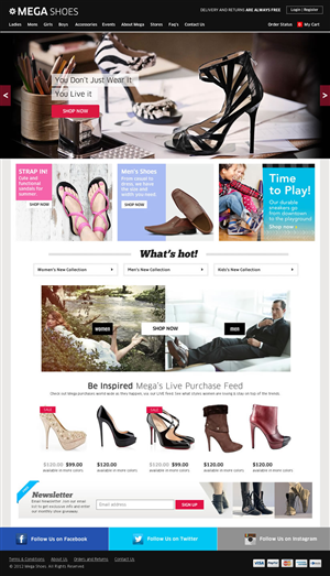 Web Design by DesignCreativity4you for this project | Design: #4264481