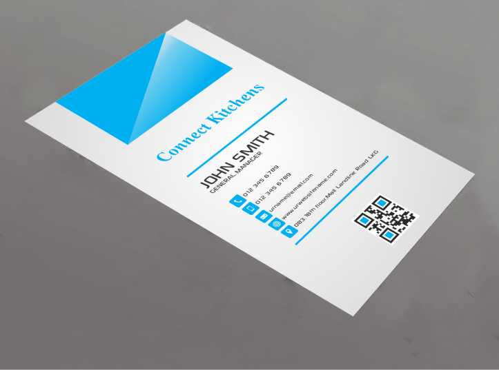 Design de Carte de Visite par AwsomeD pour Connect Kitchens | Design #4091245