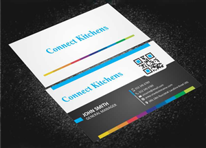 Design de Carte de Visite par AwsomeD pour Connect Kitchens | Design : #4091252