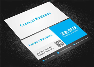 Design de Carte de Visite par AwsomeD pour Connect Kitchens | Design : #4091254