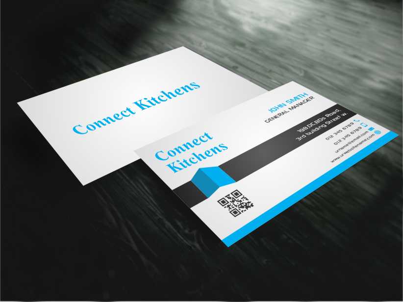 Business Card Design by AwsomeD for Connect Kitchens | Design #4091255