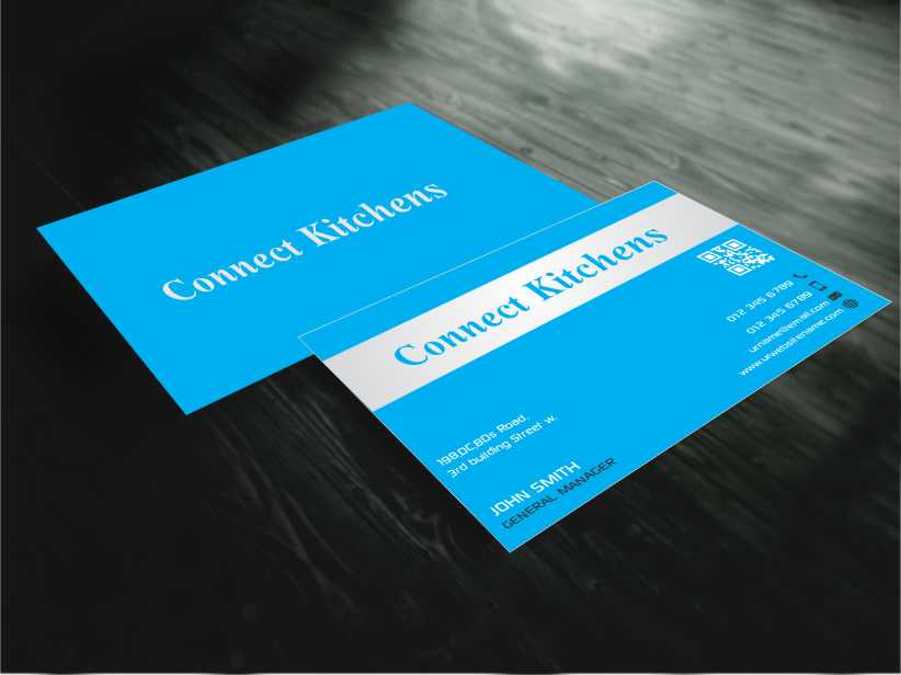 Business Card Design by AwsomeD for Connect Kitchens | Design #4091257