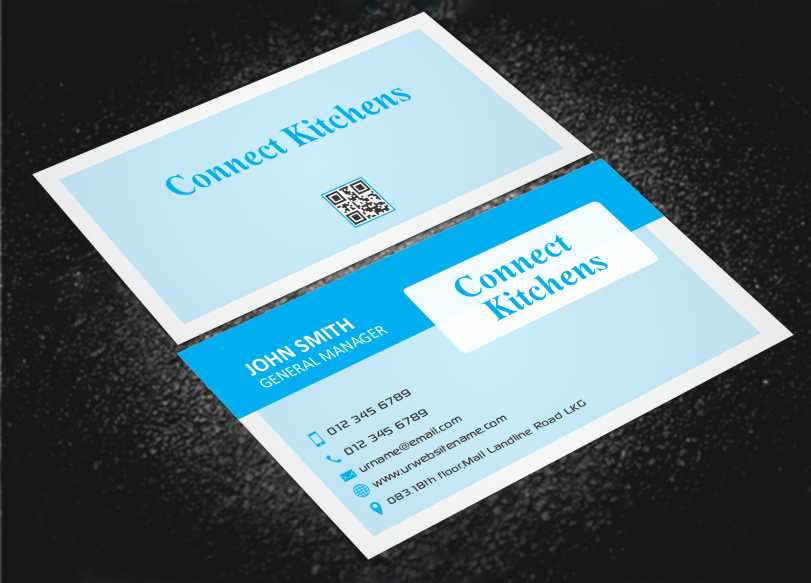 Business Card Design by AwsomeD for Connect Kitchens | Design #4091264
